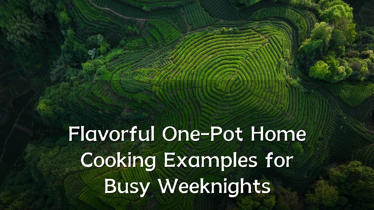 Flavorful One-Pot Home Cooking Examples for Busy Weeknights