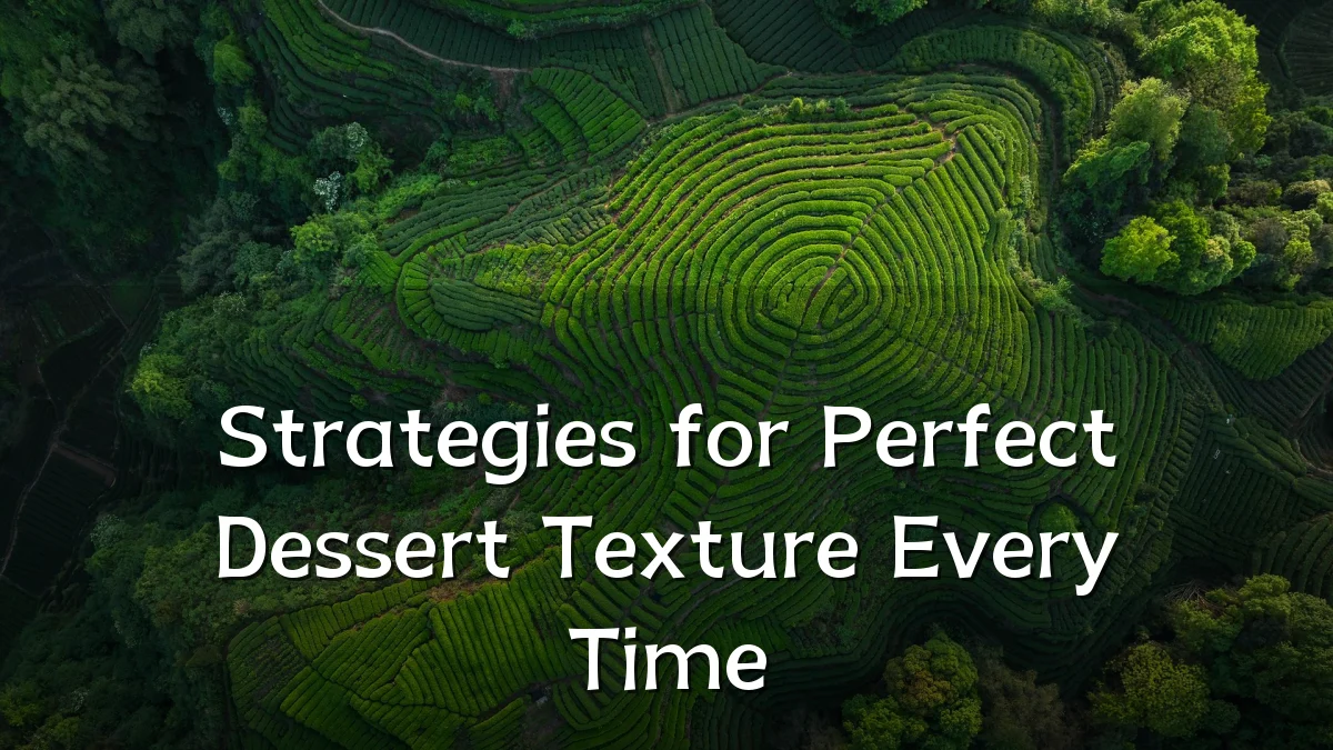 Strategies for Perfect Dessert Texture Every Time