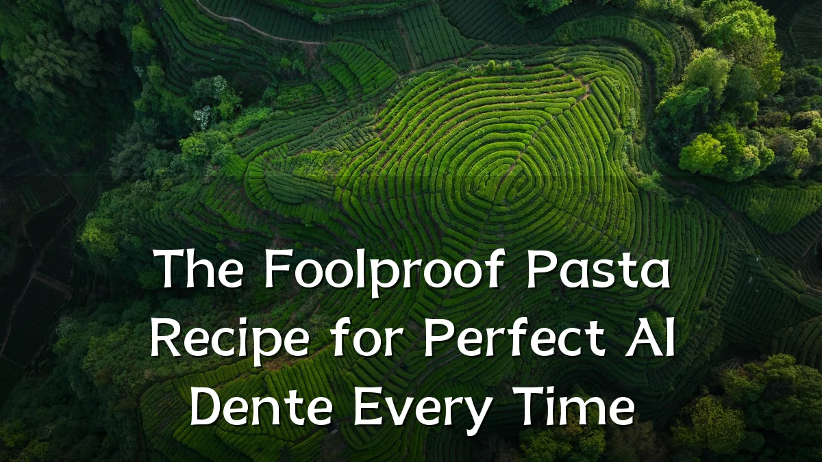The Foolproof Pasta Recipe for Perfect Al Dente Every Time