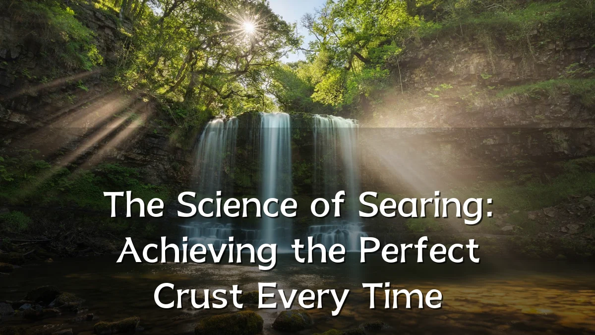 The Science of Searing: Achieving the Perfect Crust Every Time