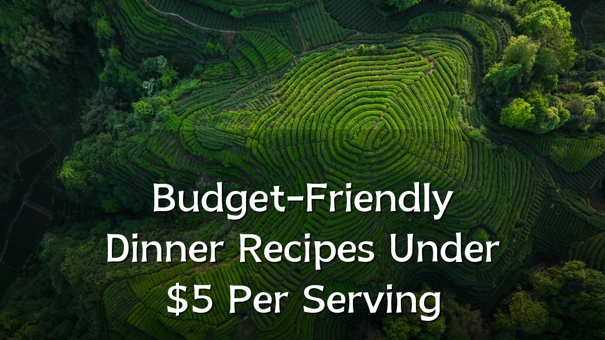 Budget-Friendly Dinner Recipes Under $5 Per Serving