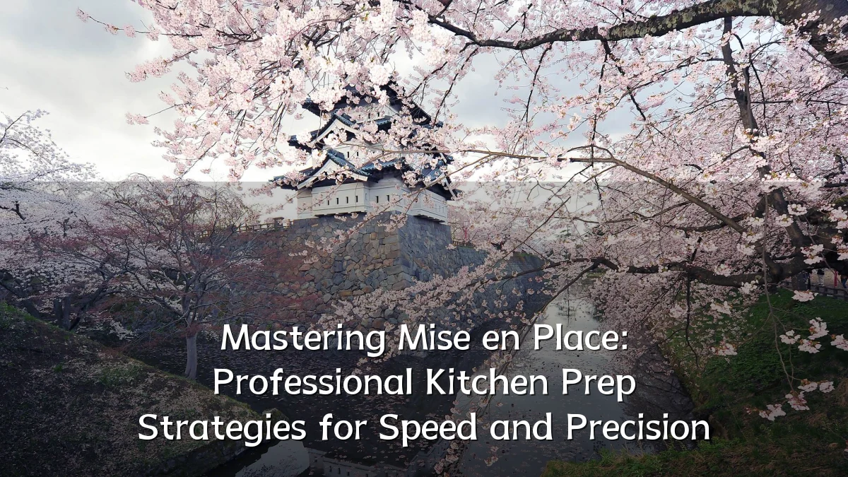Mastering Mise en Place: Professional Kitchen Prep Strategies for Speed and Precision
