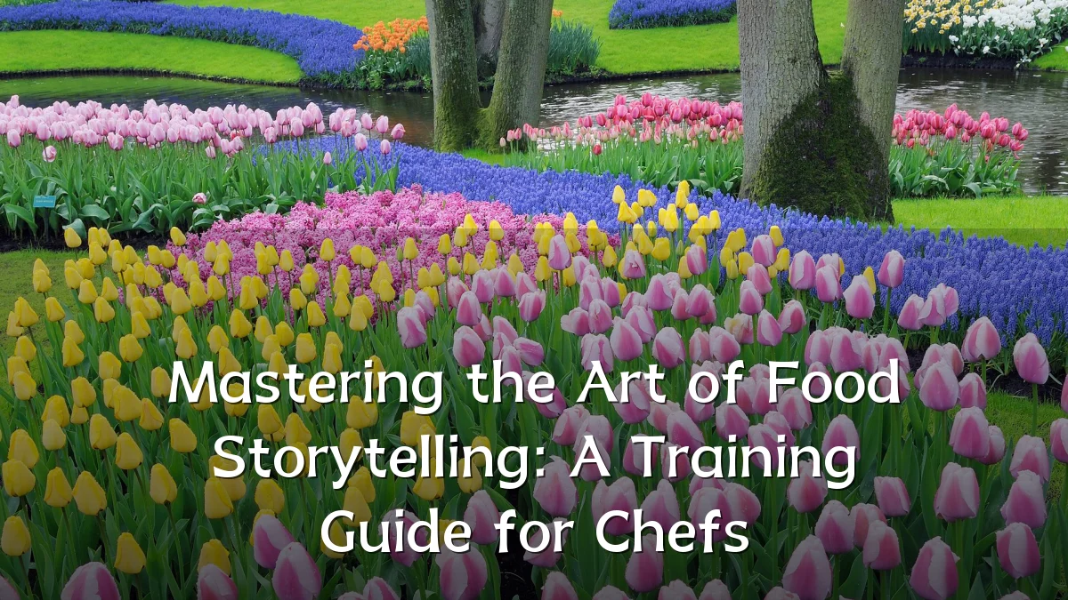 Mastering the Art of Food Storytelling: A Training Guide for Chefs