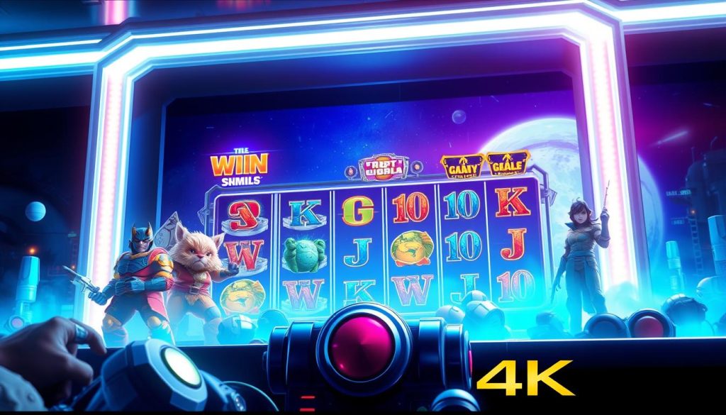 กราฟิก 4K เกมสล็อต